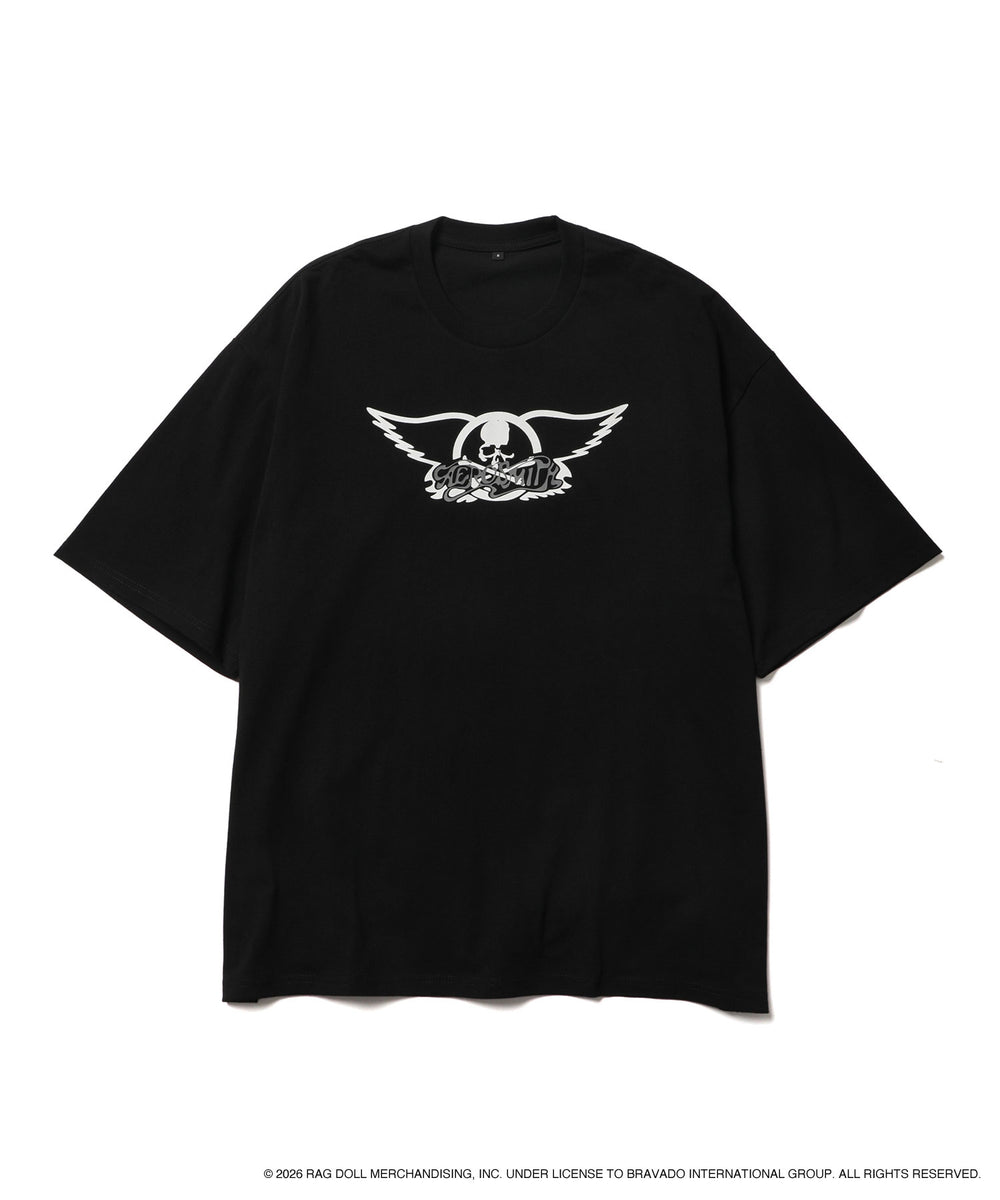 AEROSMITH × MASTERMIND WORLD Multi Band Logos S/S Tee – MASTERMIND