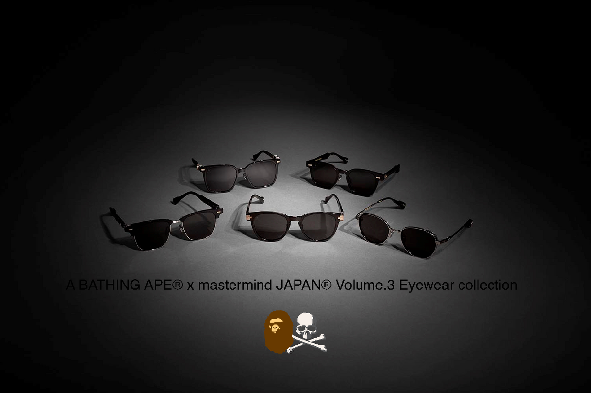 Mastermind Left A BATHING APE® × mastermind JAPAN EYEWEAR COLLECTION販売のお知らせ ...