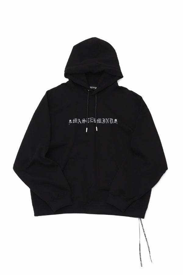 MJ BOXY RUBBED LOGO HOODIE