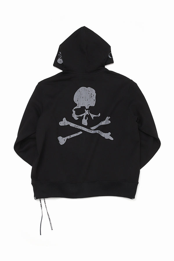 MW RUBBED LOGO ZIP UP HOODIE – MASTERMIND TOKYO 公式オンラインストア