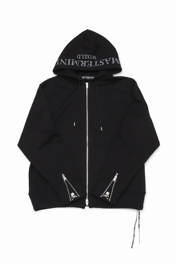 MW RUBBED LOGO ZIP UP HOODIE – MASTERMIND TOKYO 公式オンラインストア