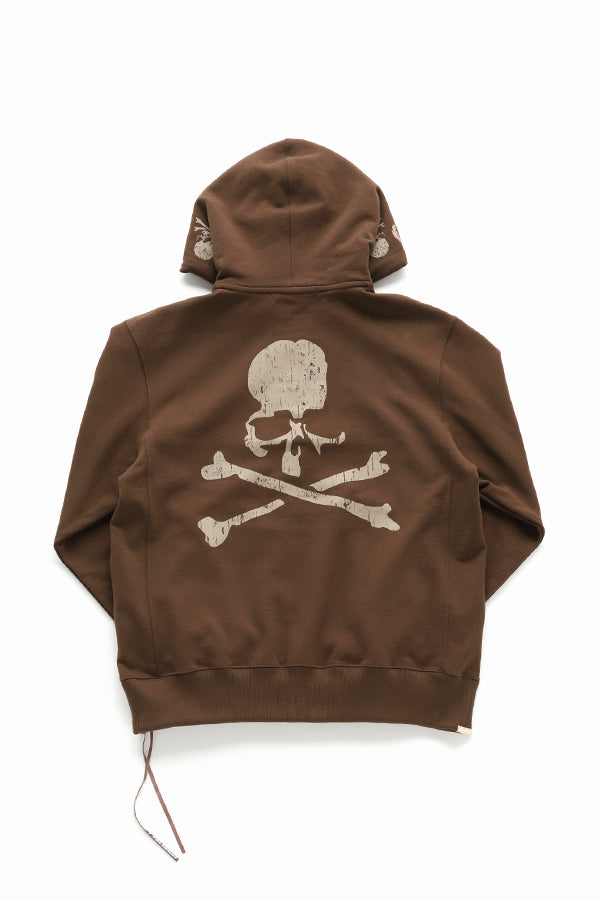 MW RUBBED LOGO ZIP UP HOODIE – MASTERMIND TOKYO 公式オンラインストア