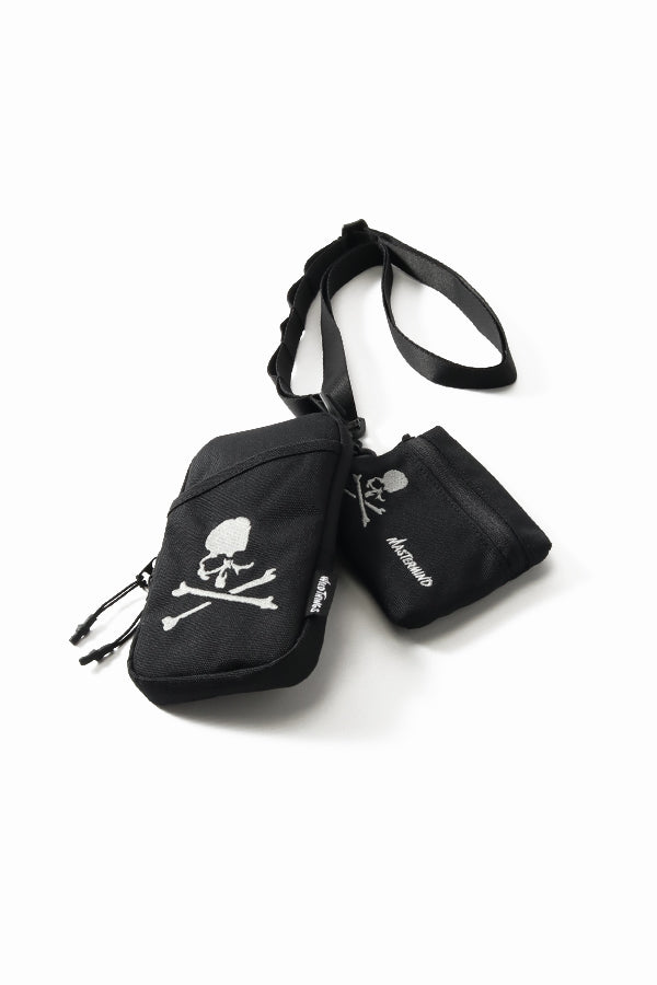 WILD THINGS × mastermind JAPAN POLY CORDURAUTILITY STRAP POUCH