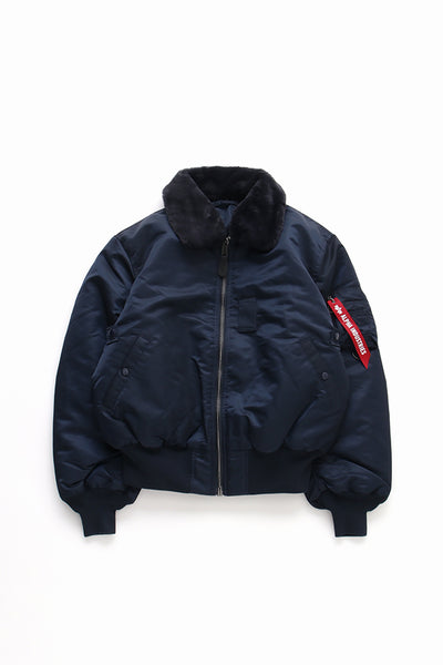 ALPHA INDUSTRIES × MASTERMIND WORLD B-15 FLIGHT JACKET