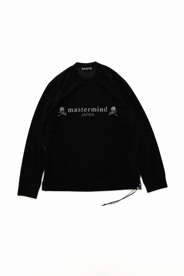 VIP【関税送料無料】希少 Mastermind Japan Hand Drawn Tee mastermind JAPAN Men's Zip Pocket T-Shirt in White