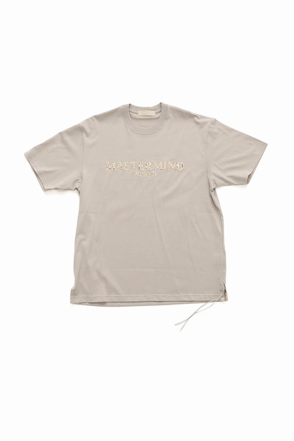 【関税込み】MASTERMIND WORLD タン MW Flash Tシャツ MASTERMIND WORLD: Yellow MW Flash T-shirt | SSENSE
