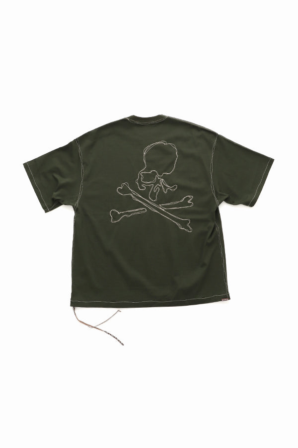 ✰over print✰【新品同様】✰patch shirts black Amazon | [マウジー] PATCH DENIM 25TH Tシャツ BLK FREE | T