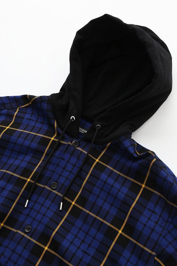HOODED PLAID SHIRT – MASTERMIND TOKYO 公式オンラインストア