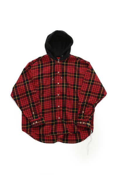 HOODED PLAID SHIRT – MASTERMIND TOKYO 公式オンライン 