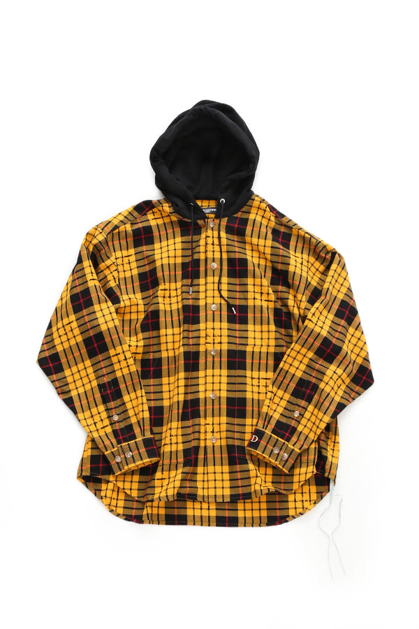 HOODED PLAID SHIRT – MASTERMIND TOKYO 公式オンラインストア