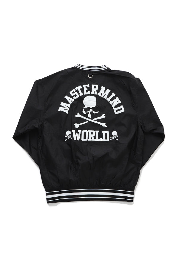 C06243 新品 ミッチェルアンドネス マスターマインド ジャケット：XL Mitchell & Ness × MASTERMIND WORLD NYLON PULLOVER – MASTERMIND