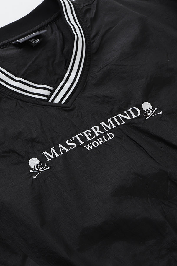 Mitchell & Ness × MASTERMIND WORLD NYLON PULLOVER – MASTERMIND