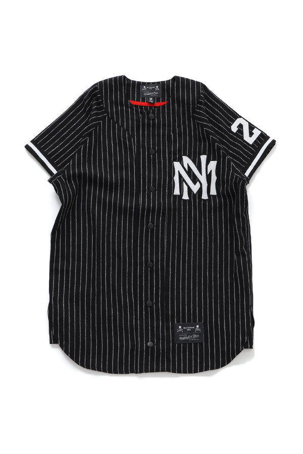 Mitchell & Ness × MASTERMIND WORLD AUTHENTIC WOOL JERSEY