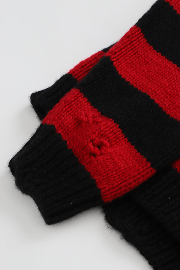 CASHMERE HANDKNITTED DISTRESSED JUMPER – MASTERMIND TOKYO 公式