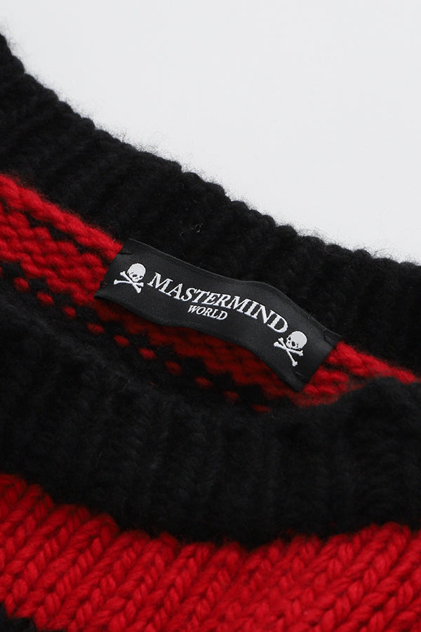 CASHMERE HANDKNITTED DISTRESSED JUMPER – MASTERMIND TOKYO 公式