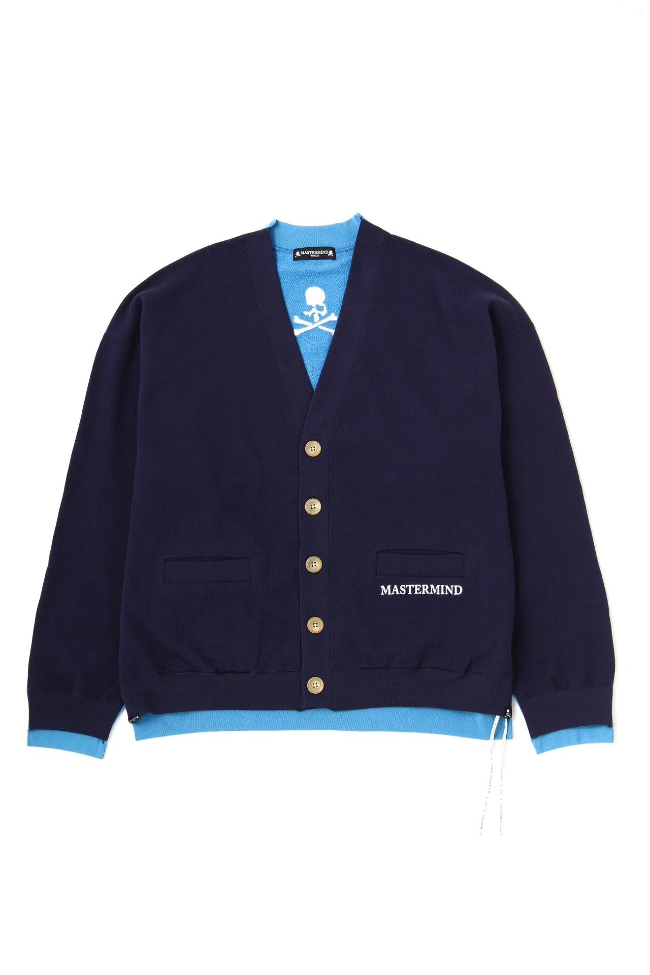 MW BOXY 2 COLOR CARDIGAN – MASTERMIND TOKYO 公式オンラインストア