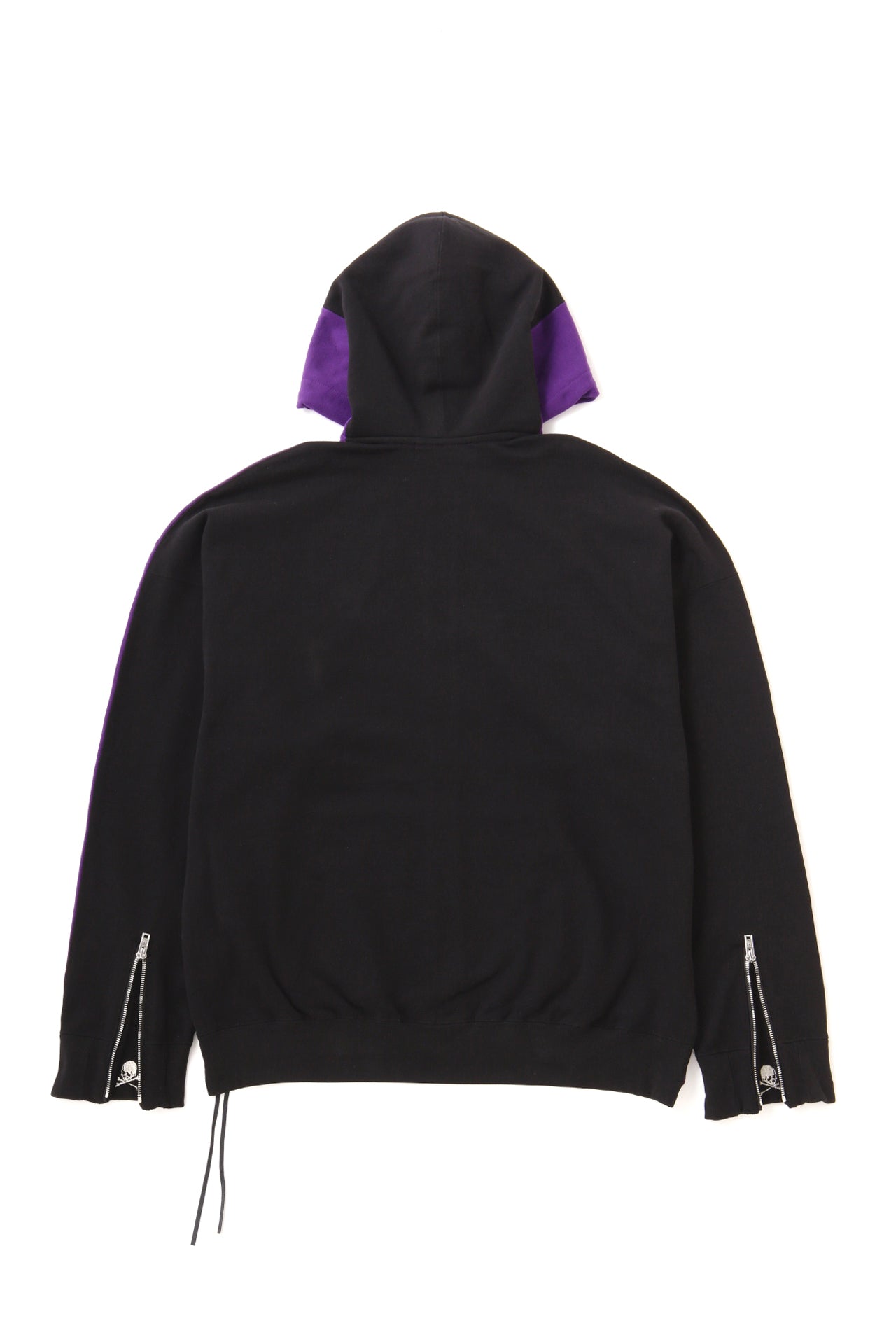 MW BOXY 2 COLOR ZIP HOODIE