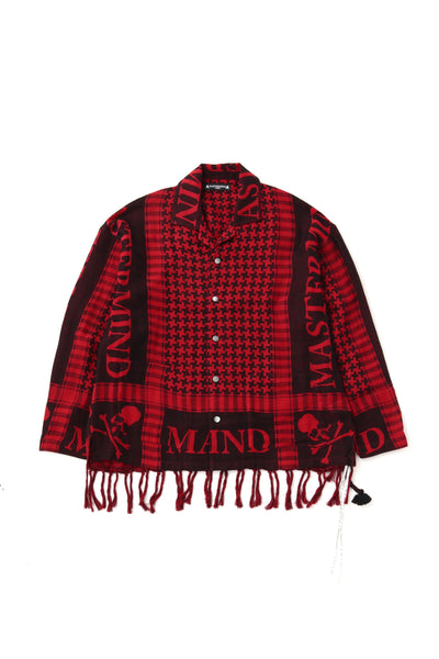 MW FRINGE STOLE LS SHIRT